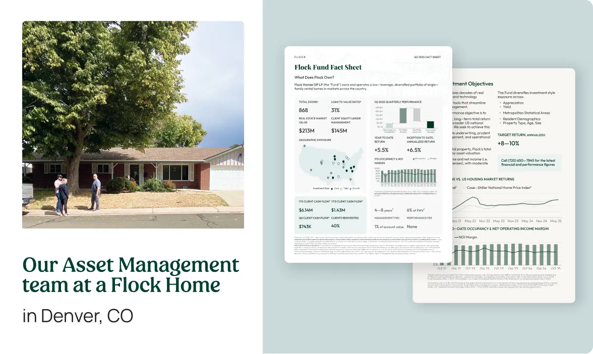 Step 2: Flock handles the details, including inspections and due diligence